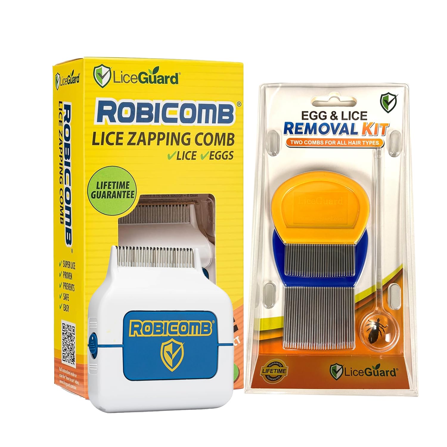 "LiceGuard ® ® Electric Head Lice disabler and