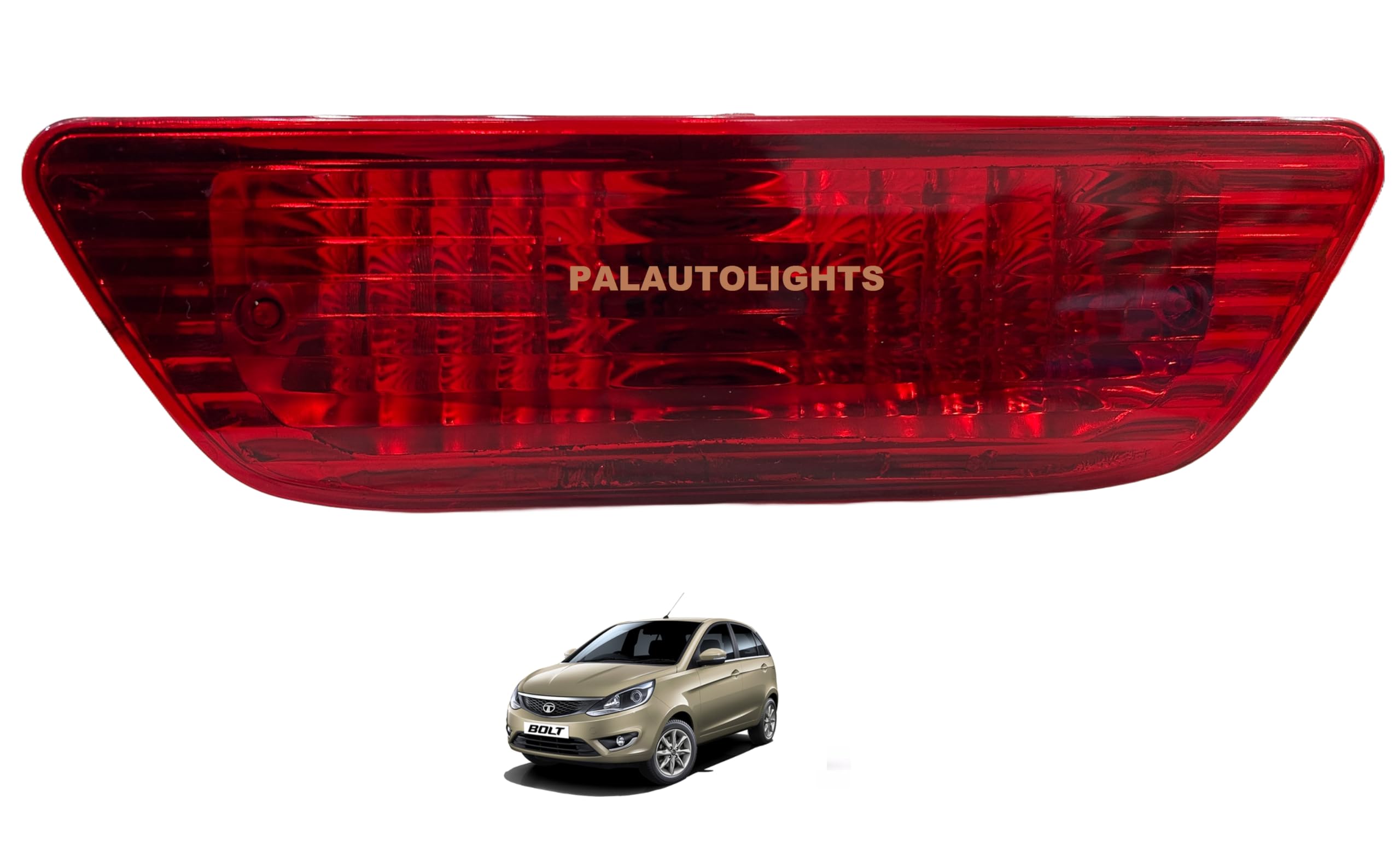 PALAUTOLIGHTS Rear Bumper Fog Light With Bulb and Coupler Compatible with Tata Bolt (2015-2020), Halogen-image-28