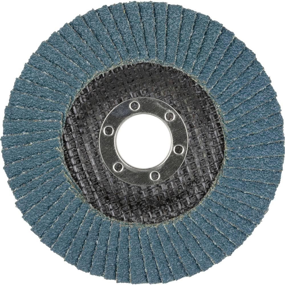 wolfcraft Lamellar Flap Disc, Ø 115 mm, grain 40 I 5650000 I For coarse sanding of metal surfaces