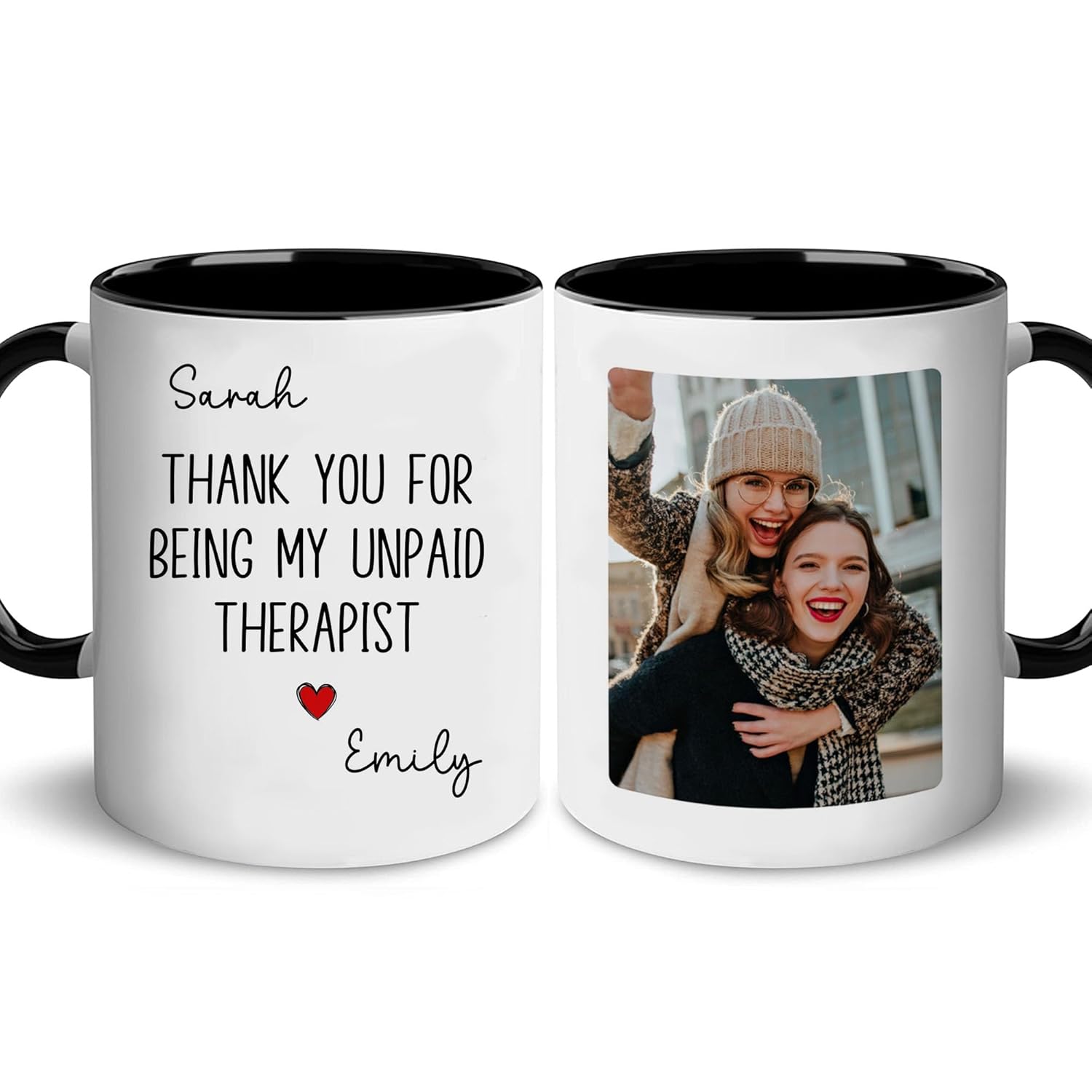 Custom Photo Best Friend Mug Friendship Coffee Mugs Friendship Gifts For Sisters Friends Christmas Birthday Gifts For Coworkers
