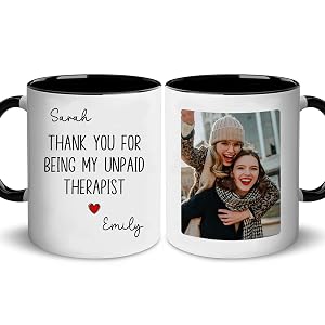 Custom Photo Best Friend Mug Friendship Coffee Mugs Friendship Gifts For Sisters Friends Christmas Birthday Gifts For Coworkers