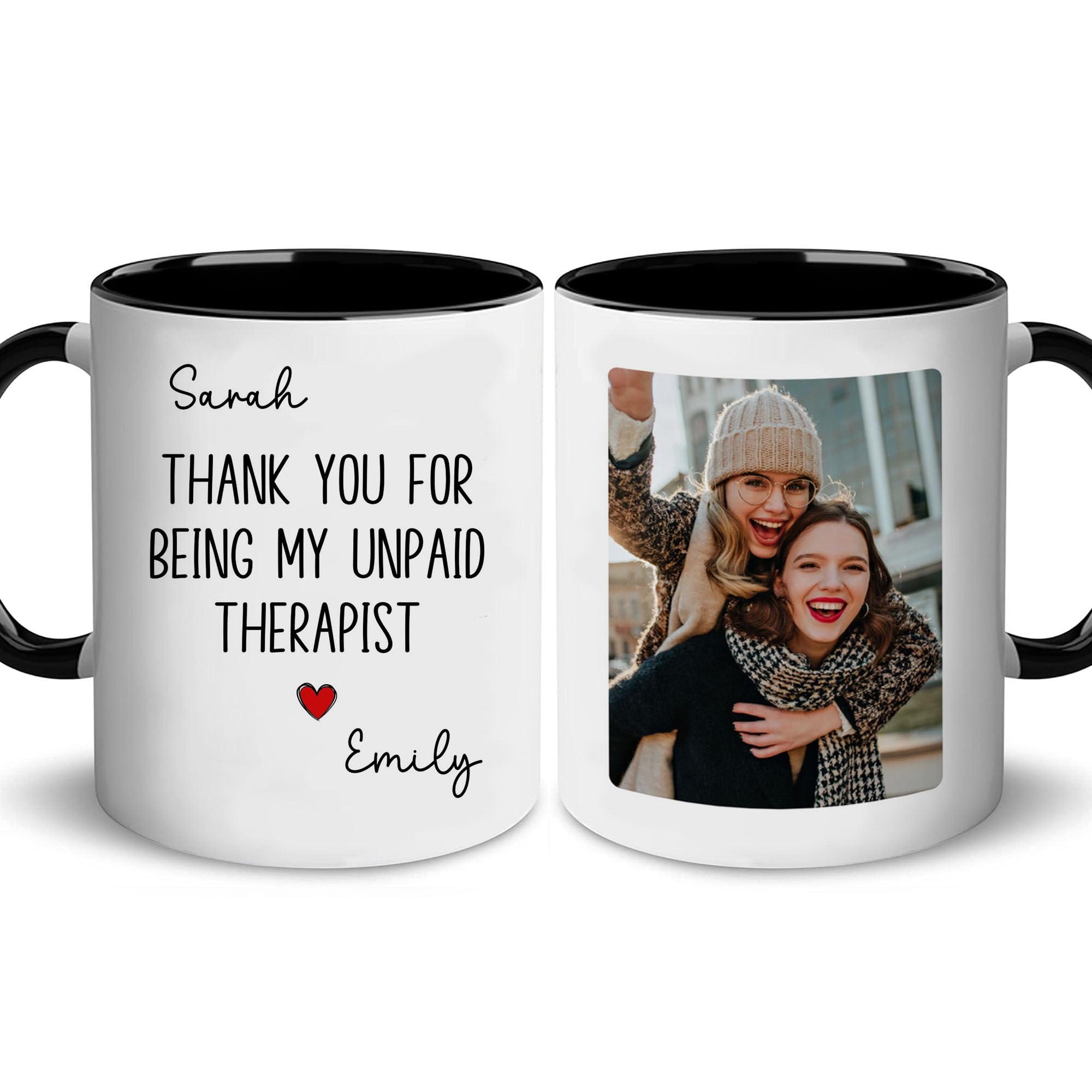 Custom Photo Best Friend Mug Friendship Coffee Mugs Friendship Gifts For Sisters Friends Christmas Birthday Gifts For Coworkers