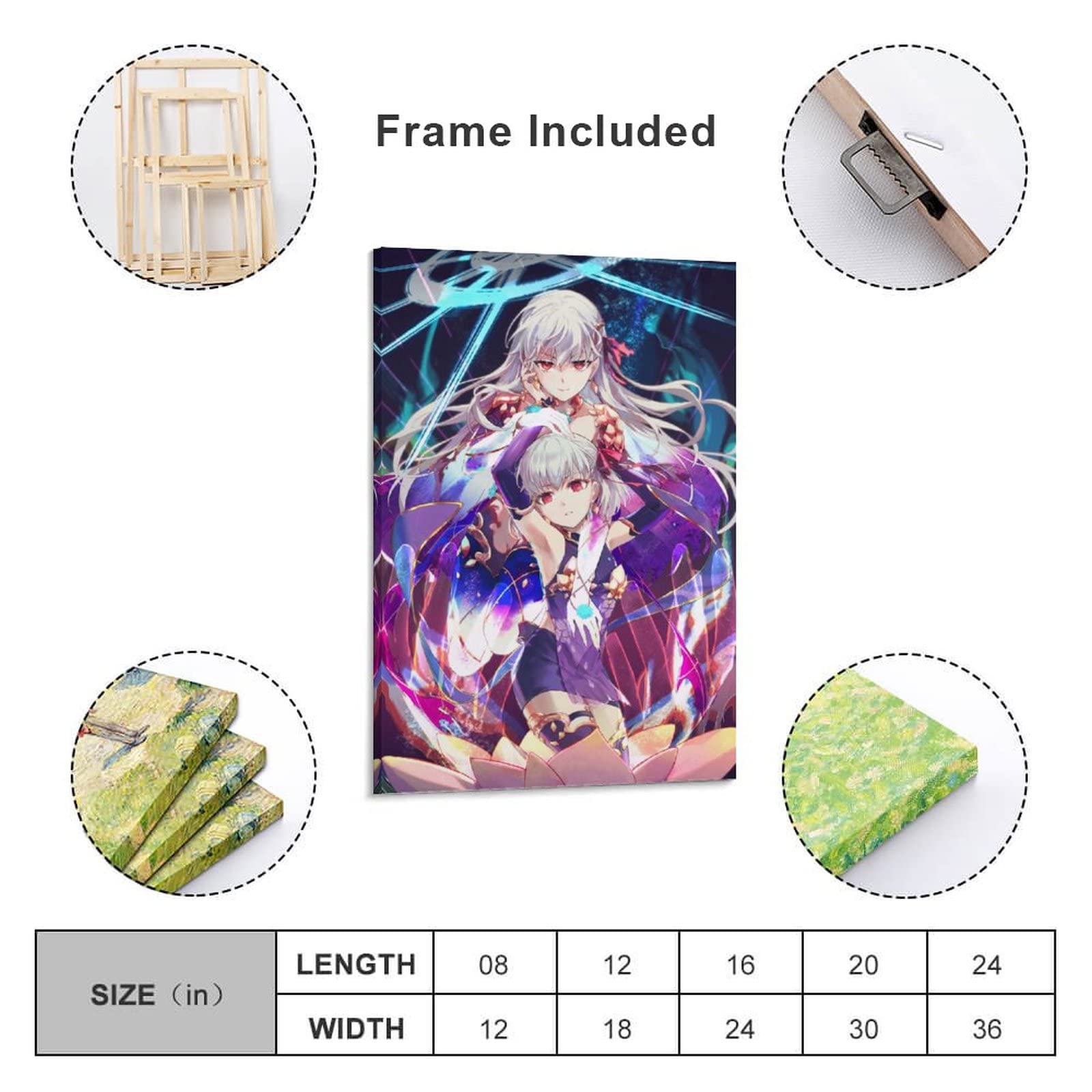 Amazon.co.jp: 絵画 FGO カーマ ビースト ポスター アートワーク 壁