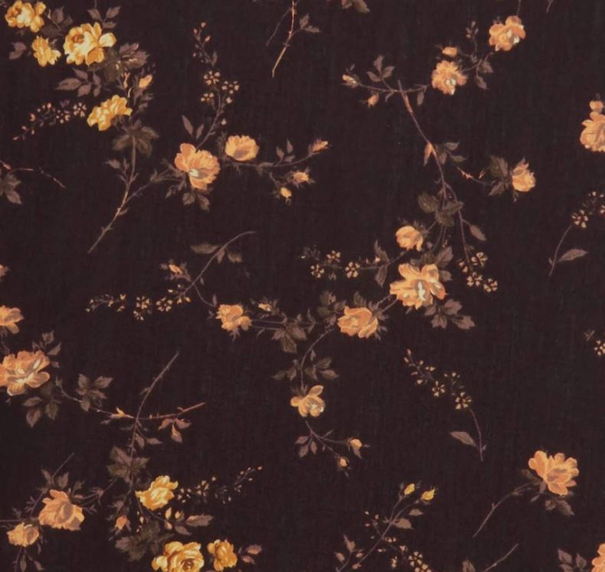 Liberty Tana Lawn"Elizabeth" Rich dark brown 3 layers fabric face mask