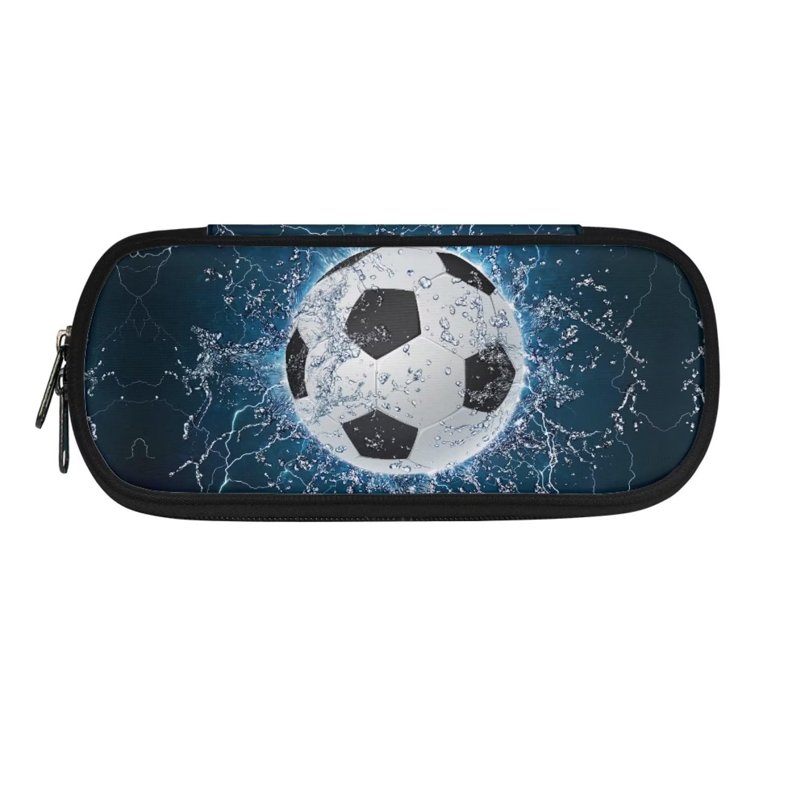 Belidome Soccer Water Student Pencil Case Pen Holder Bags for Primary Elementary — image 1