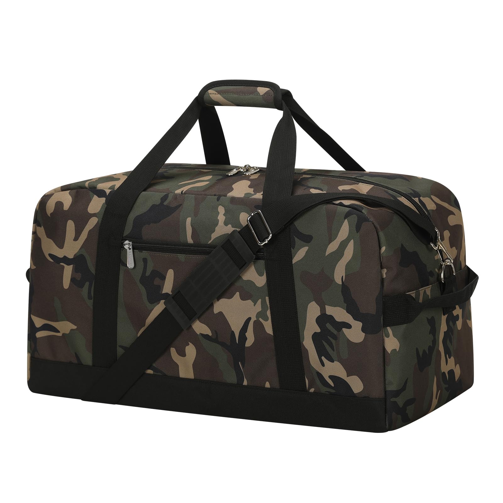 THSOGO 21 inch Gym Bag for Men - 40L Travel Duffel Bag Sport Duffle Bags for Weekend Overnight with Bottom Support (Camouflage)