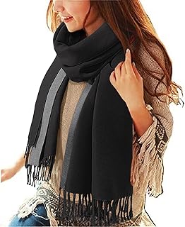 Sponsored You’re seeing this ad based on the product’s relevance to your search query.Learn more about this advertisement Lonya Women's Winter Scarves & Shawls Shoulder Scarf Long Large Cuddly Reversible Thermal Scarf with Tassel