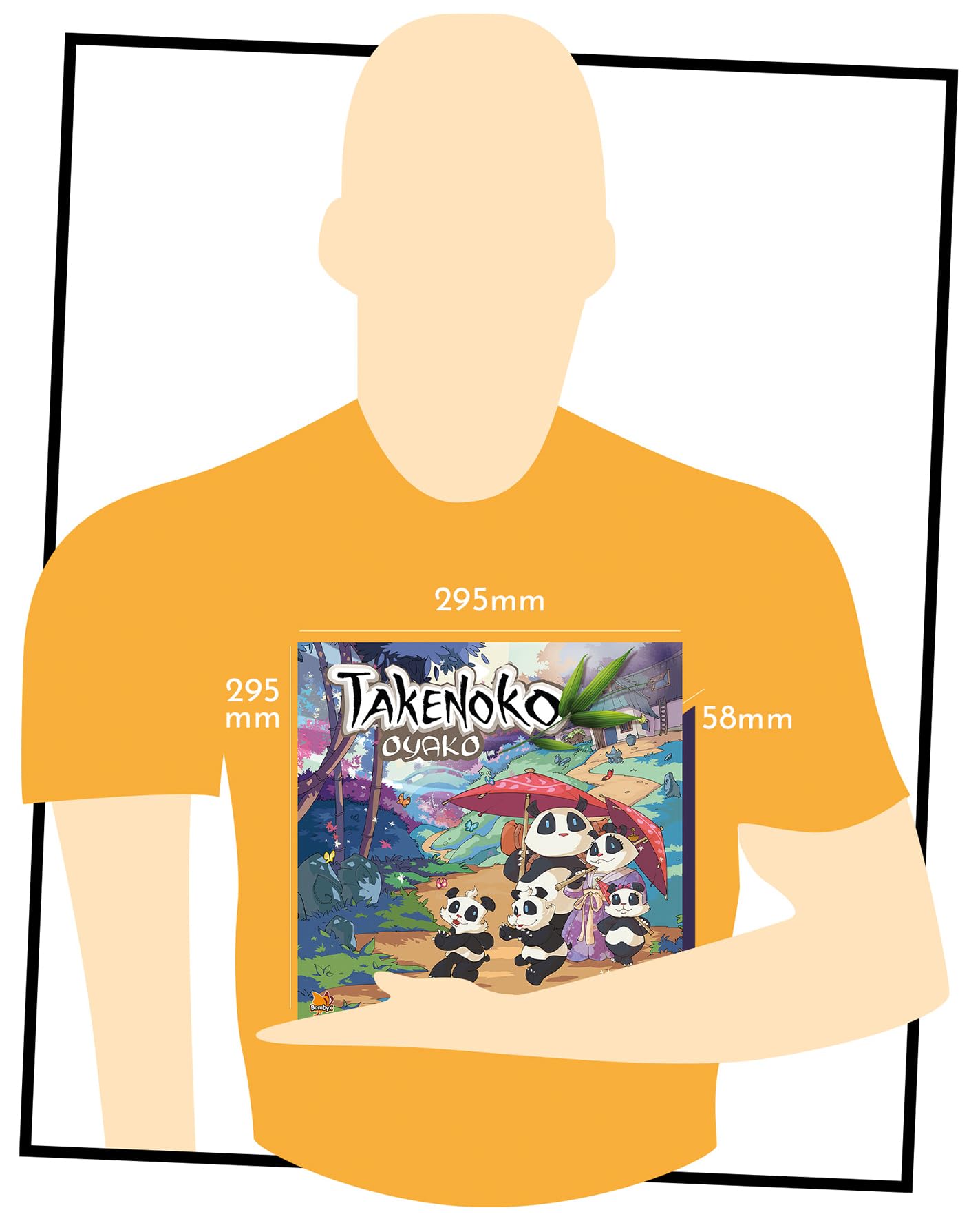 Asmodee Takenoko Oyako – Big Box: Base-Spiel + Chibis-Erweiterung – Gesellschaftsspiel für Kinder ab 8 Jahren – Management & Strategie – 2 bis 4 Spieler – 45 Minuten – französische Version – Bombyx