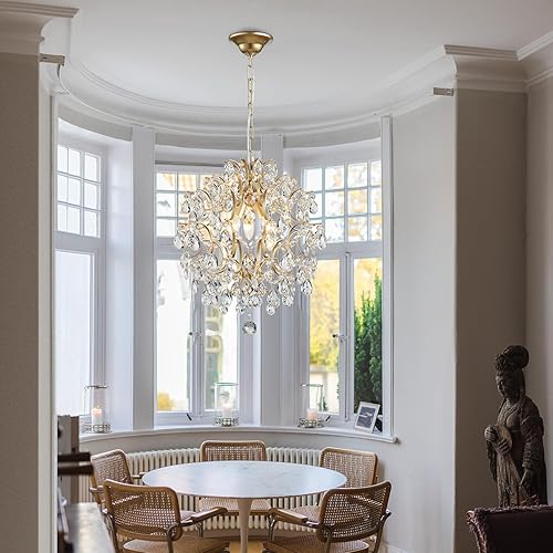 Vista 86 de Bestier - Lámpara colgante de cristal Cromado