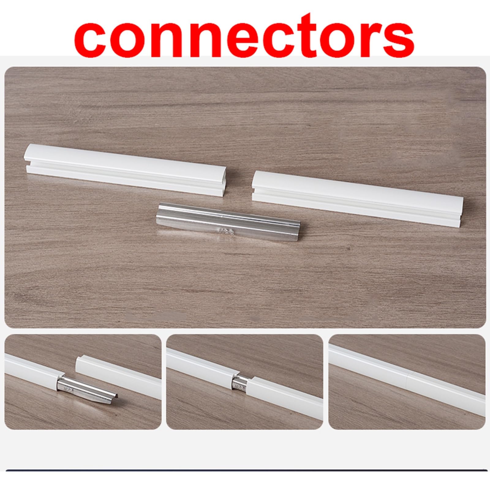 Binario Doppio Per Tende A Parete - In Alluminio Resistente - Fino A 5 Metri - Foto 5