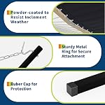 Double Hammock with Steel Stand, 12FT- 450lb Outdoor Hammock for Patio Backyard Garden