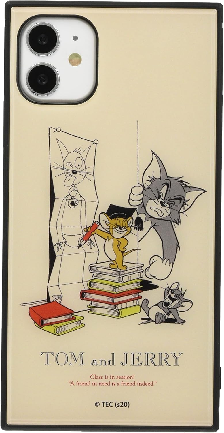 イングレム Inglem KAKU Tom and Jerry iPhone SE (2nd Generation), iPhone SE (2nd Generation), iPhone 8, iPhone 7 Case, Shockproof, Cover