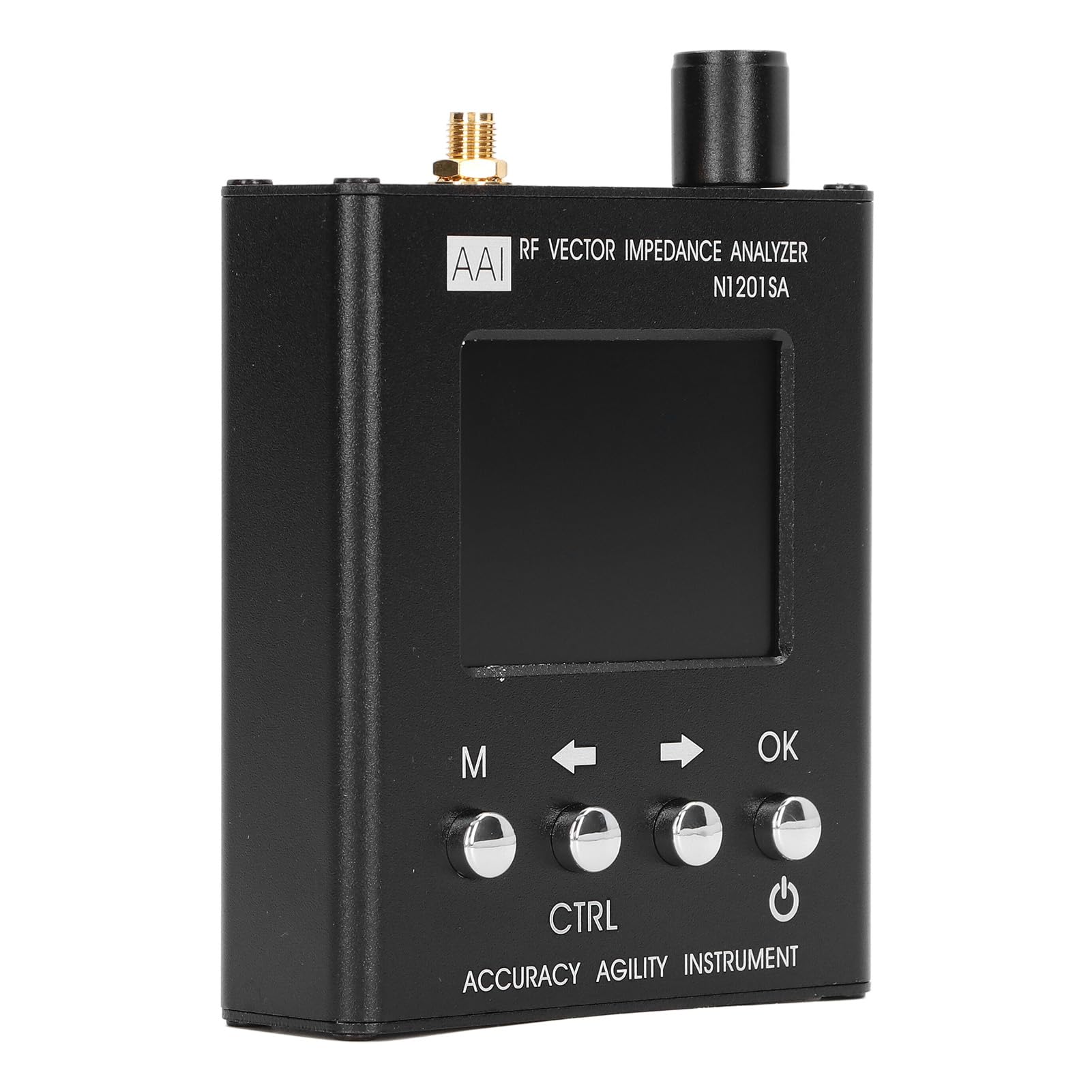 Analizador de impedancia de vector RF de 2.4 pulgadas SWR Enna Analysis Tester USB Carga 137.5MHz -2700MHz