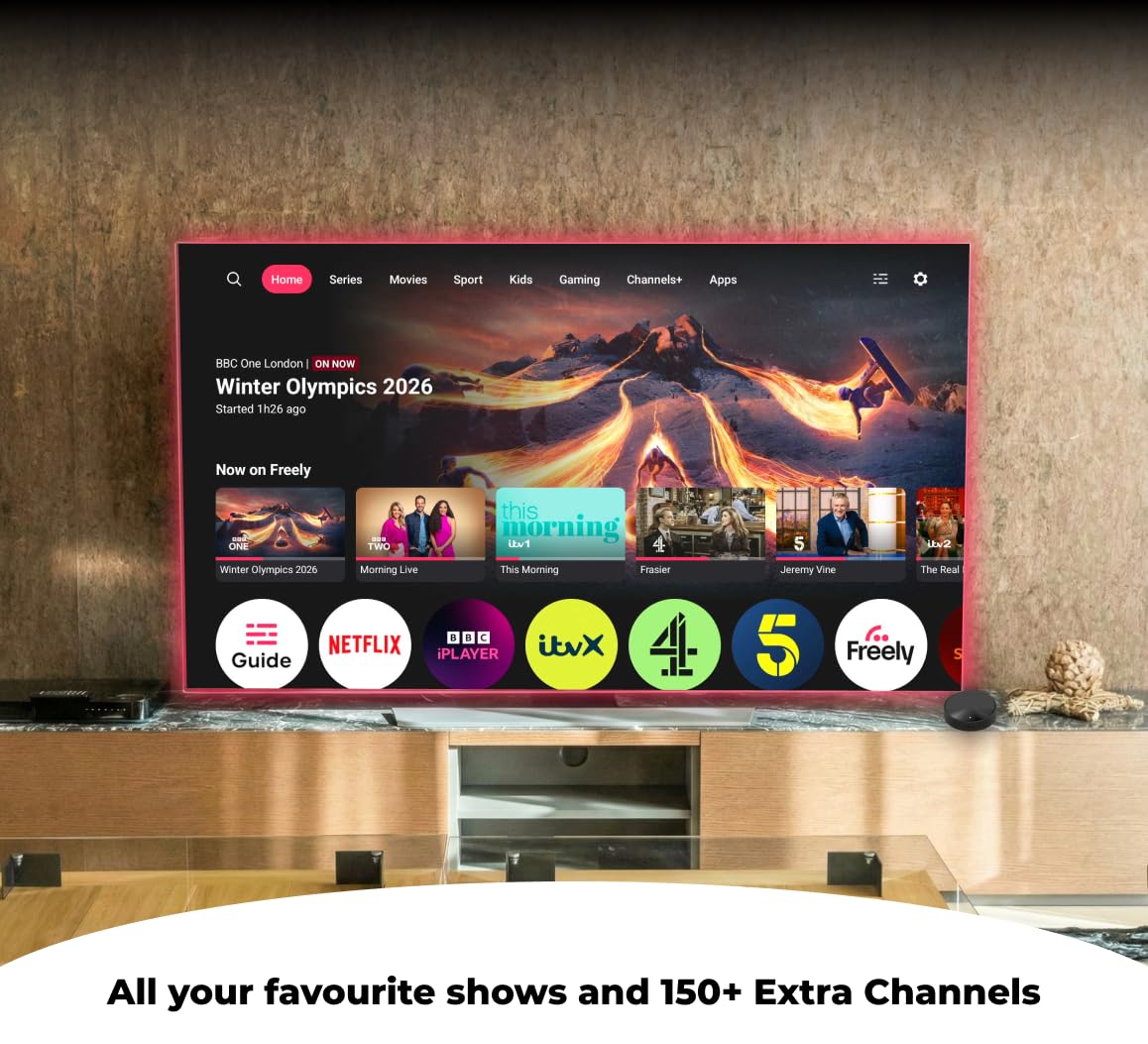 PLEIO | First Freely 4k Streaming Device with a Wireless Gamepad & Voice Remote |12 Months Subscription with Gaming Included | 1000s of Apps Available through Google Play Store — view 3