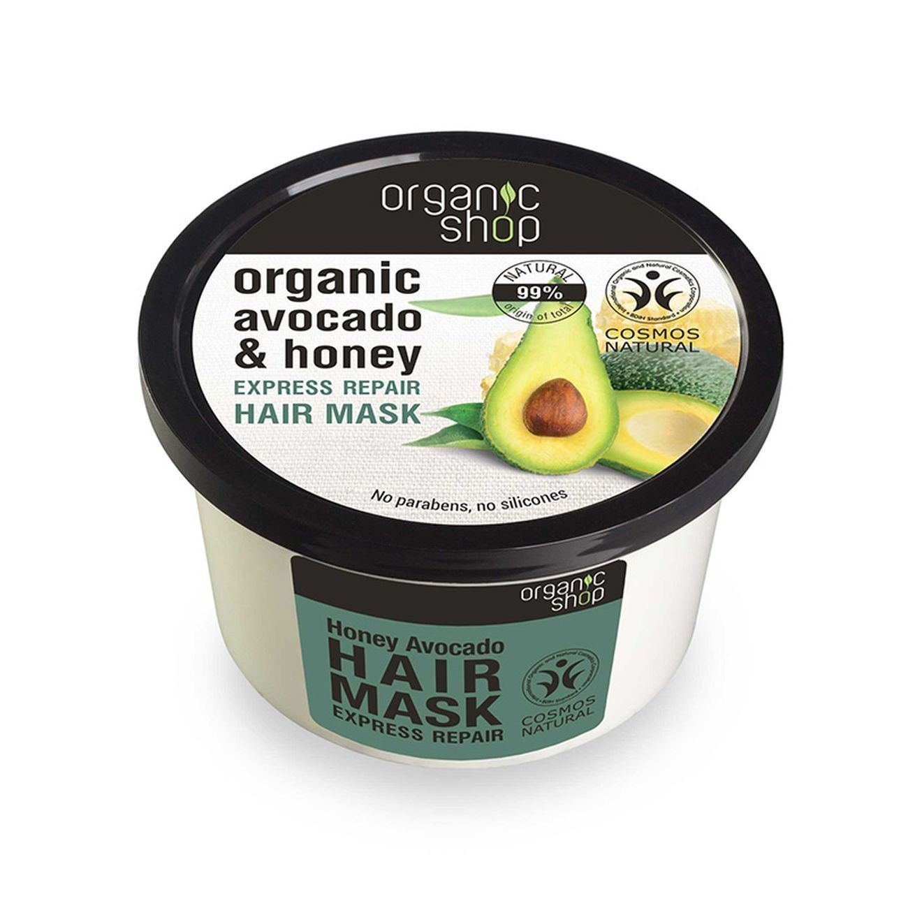 Hair Mask – Avocado & Olive Repairing Deep Conditioner, Hydrates, Nourishes & Repairs Dry, Damaged Hair, Intensive Hydration All Hair Types. 250 ml