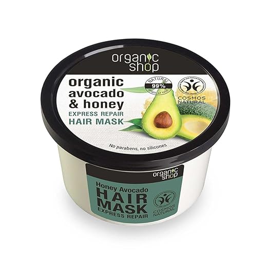 Organic Shop Express Miel Aguacate Mascarilla Capilar Reparadora - 250 ml