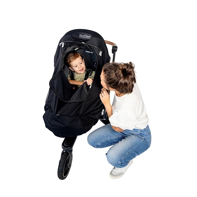 SnoozeShade Plus Extra (69m up to 3 Years) Universal Stroller Sun Shade for