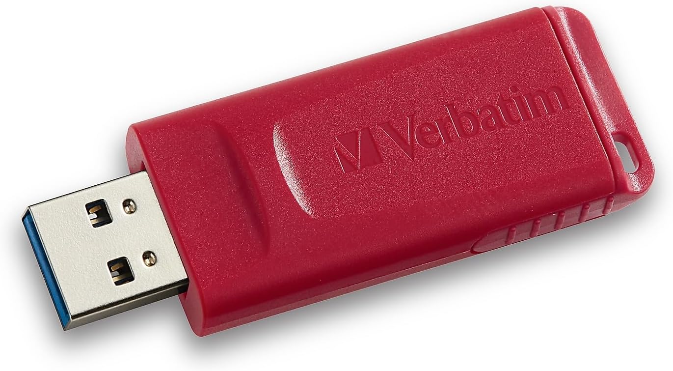 Verbatim 16GB Store 'n' Go USB Flash Drive - PC/Mac Compatible - 4PK - Red, Green, Blue, Black