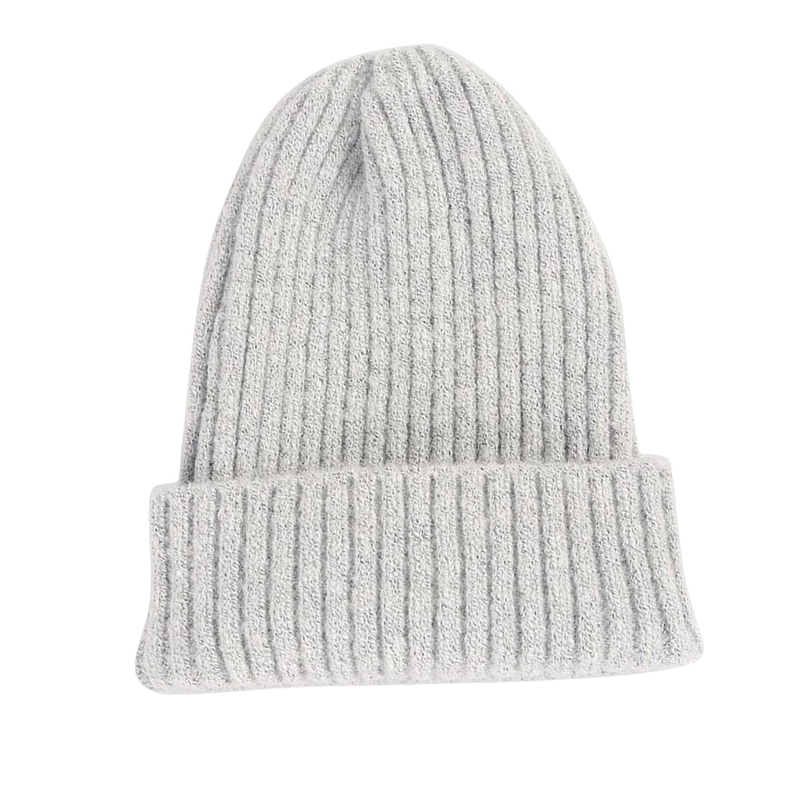 hat Slouchy Warm One Size Lightweight Skull Cap for women Light Grey|Clothing, Shoes & Accessories | Mens Accessories | Hats-image-12