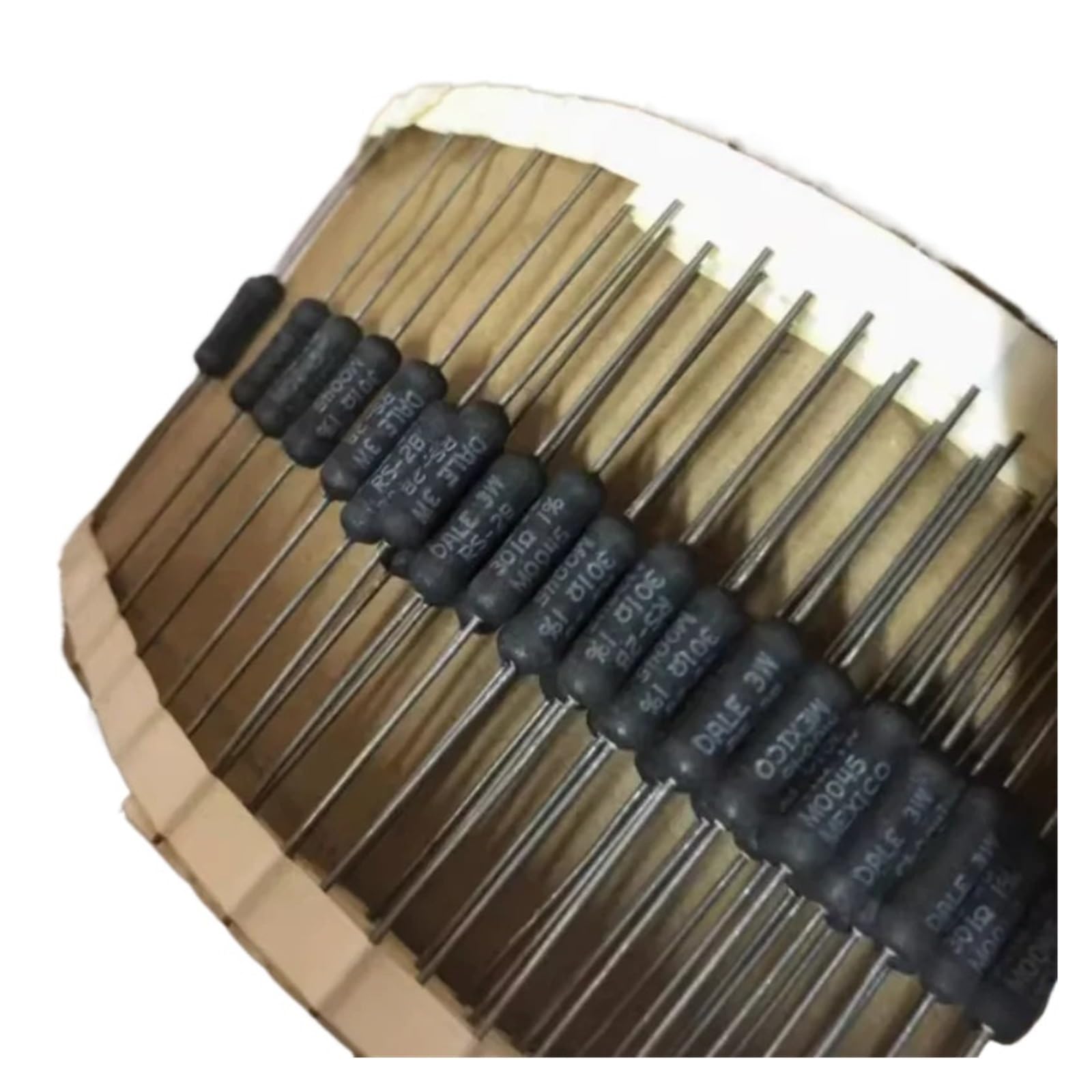 BALYDLUL 10PCS RS-2B 3W 0.1/0.681/1/2/2.2/3.92/10/15/24/68/82/162/220/232/249/30/330/402/499/600R 2.2K 10K resistance(2.2R)