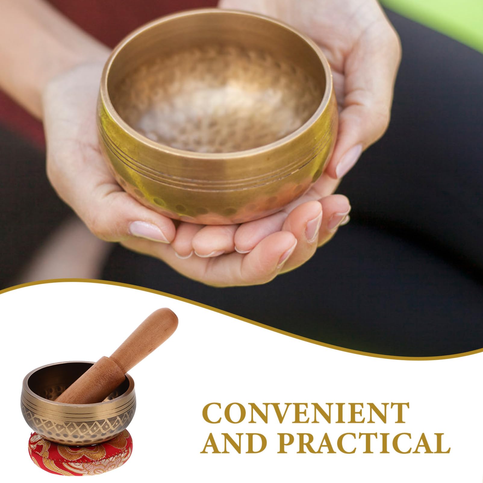 Bol Chantant tibétain Nada Yoga - 475 Gr - Vibrations Cristallines