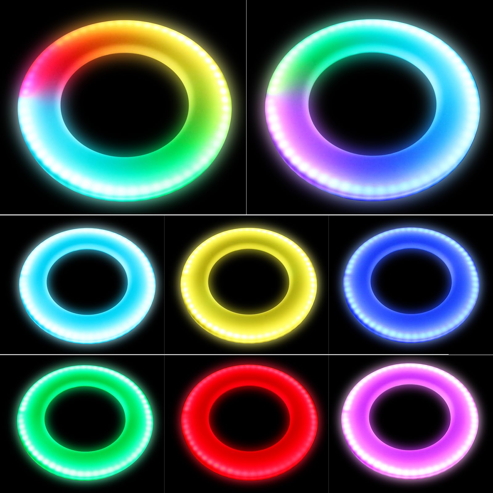 Car Speaker Lights of Dreamcolor Interior Car Light Kits 5.9 Inches 1 Pcs