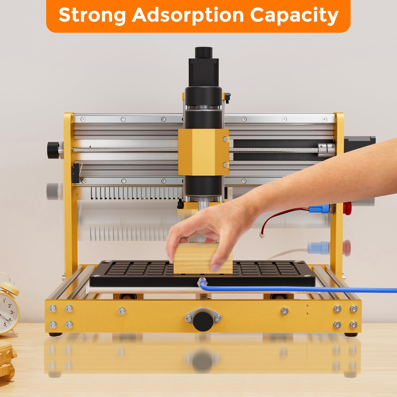 CNC Vacuum Table - Secure Clamping for 3018 Pro Max -9