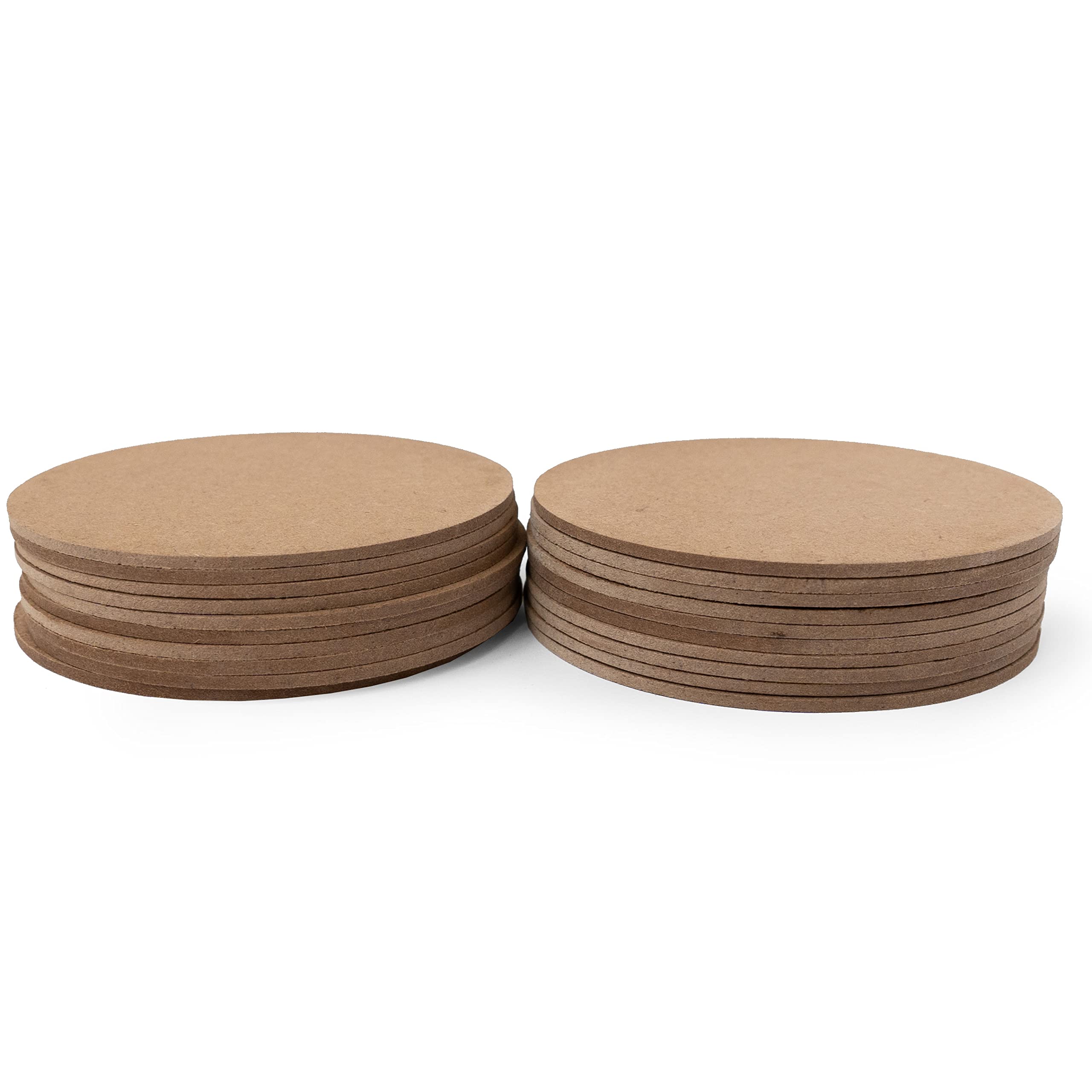 Onderzetters MDF 10cm 6x - Kralenwinkel Albertien