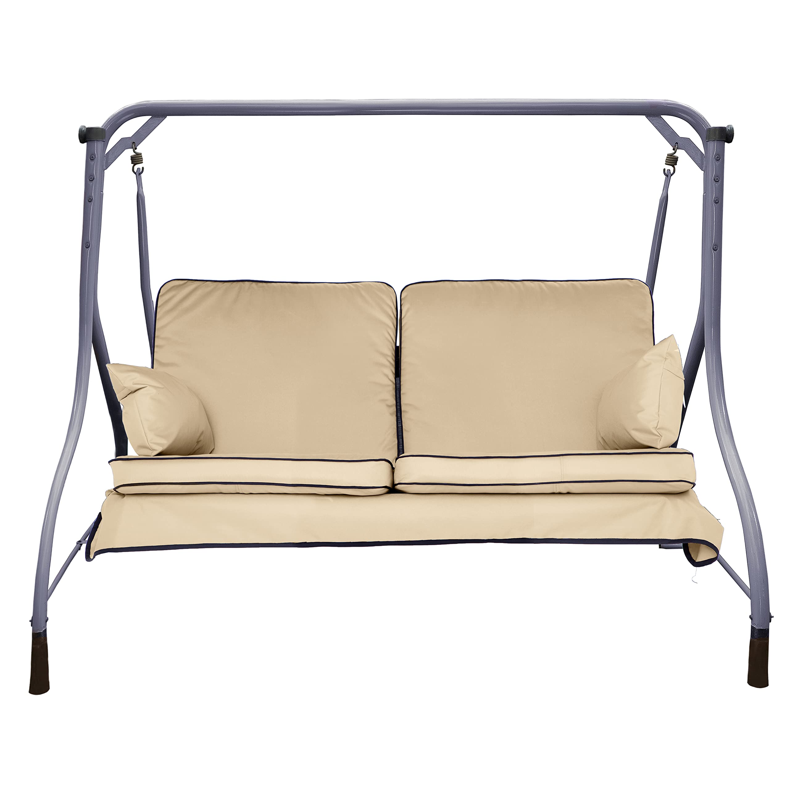 Cuscino Per Altalena Giardino - Imbottito Resistente All'Acqua - Verde 150x50cm - Gardenista - Foto 4