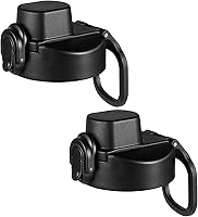 Vista 10 de Vmini Tapa compatible con botella de agua deportiva Hydro Flask de boca ancha, mango grande, fácil de transportar, compatible con la mayoría