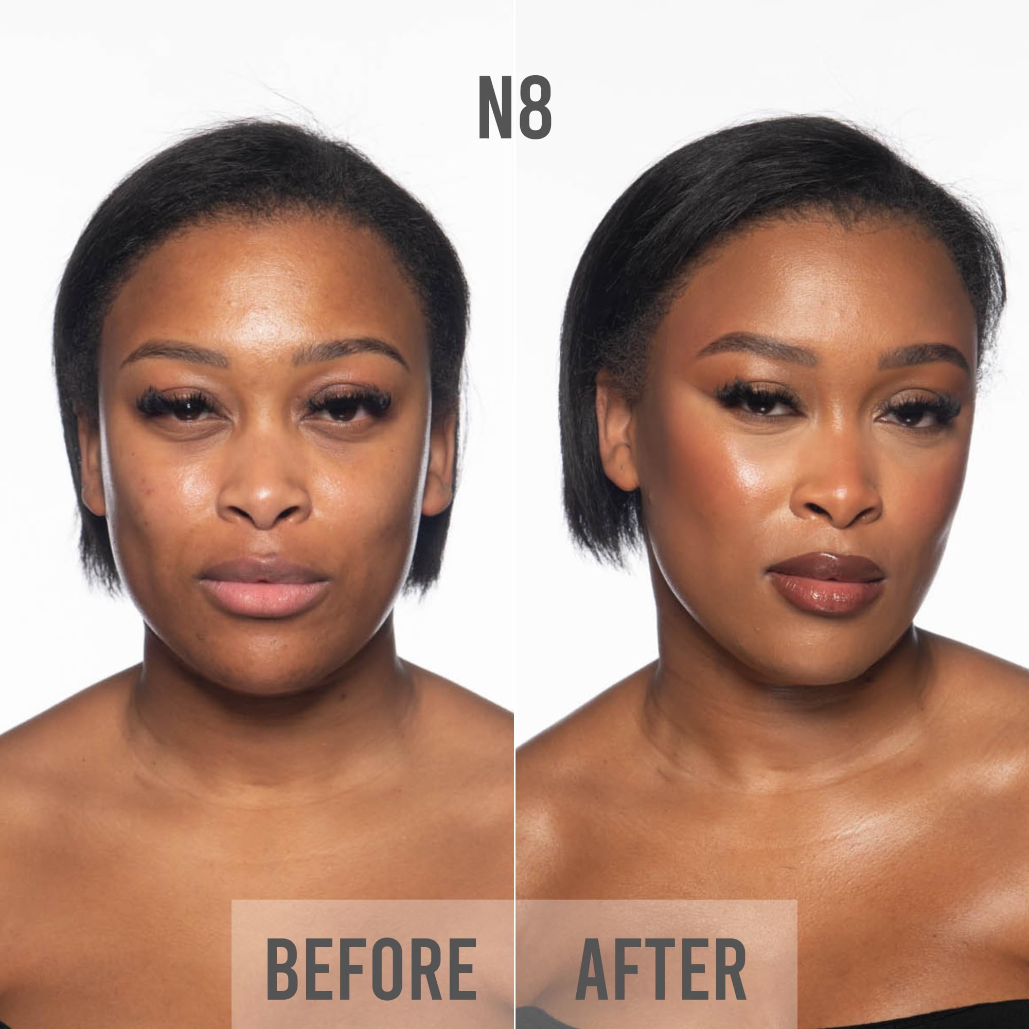 BPerfect Chroma Cover Luminous Foundation - Radiant Filter Finish, Buildable Coverage - Shade 26 - N8 Medium-Deep Rich Neutral Tan - Image 2