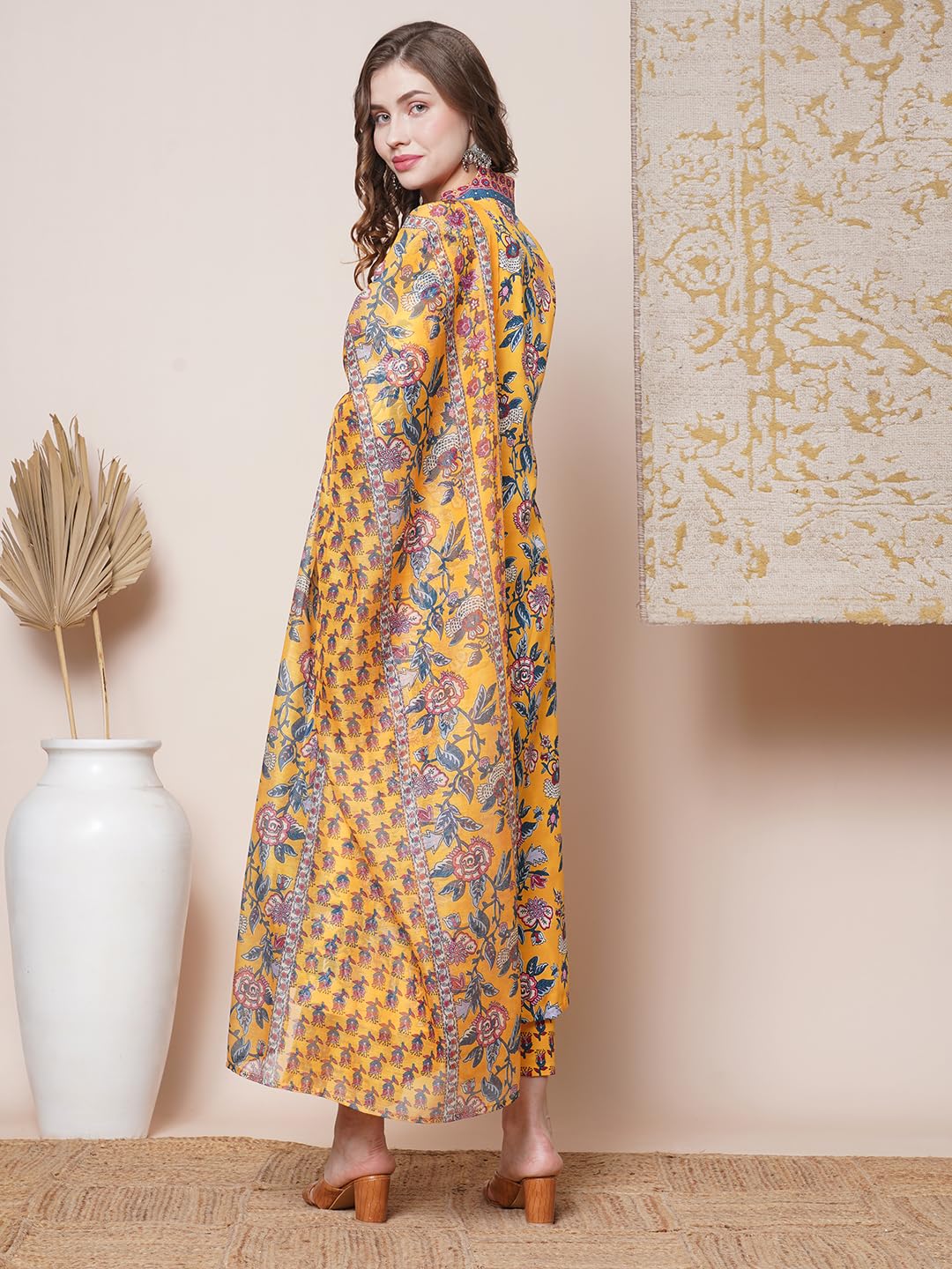 ANNI DESIGNER Kurta avec pantalon pour femme