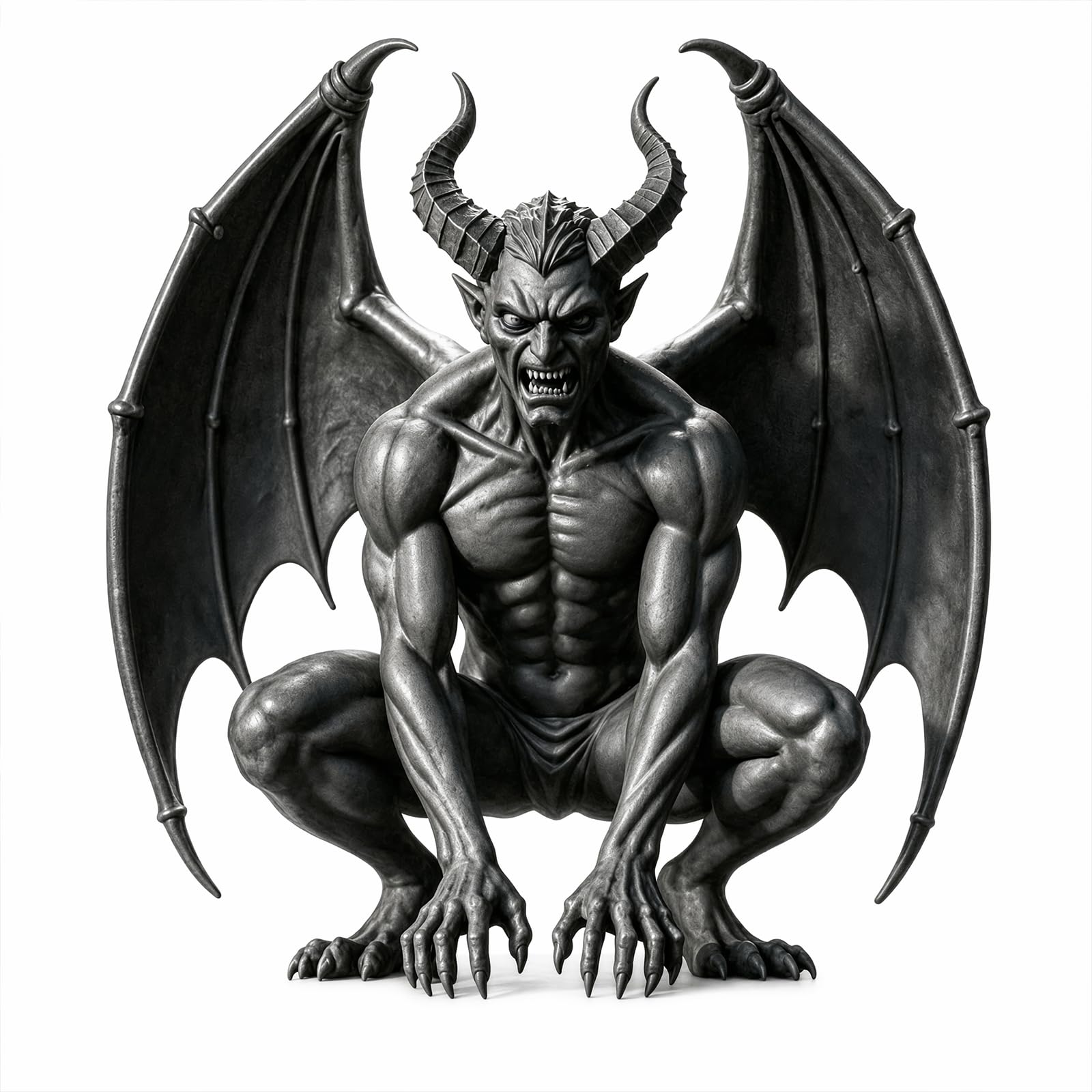 Gargoyle Shelf Decor Height 10CM Resin Gothic Fantasy Decor (A)