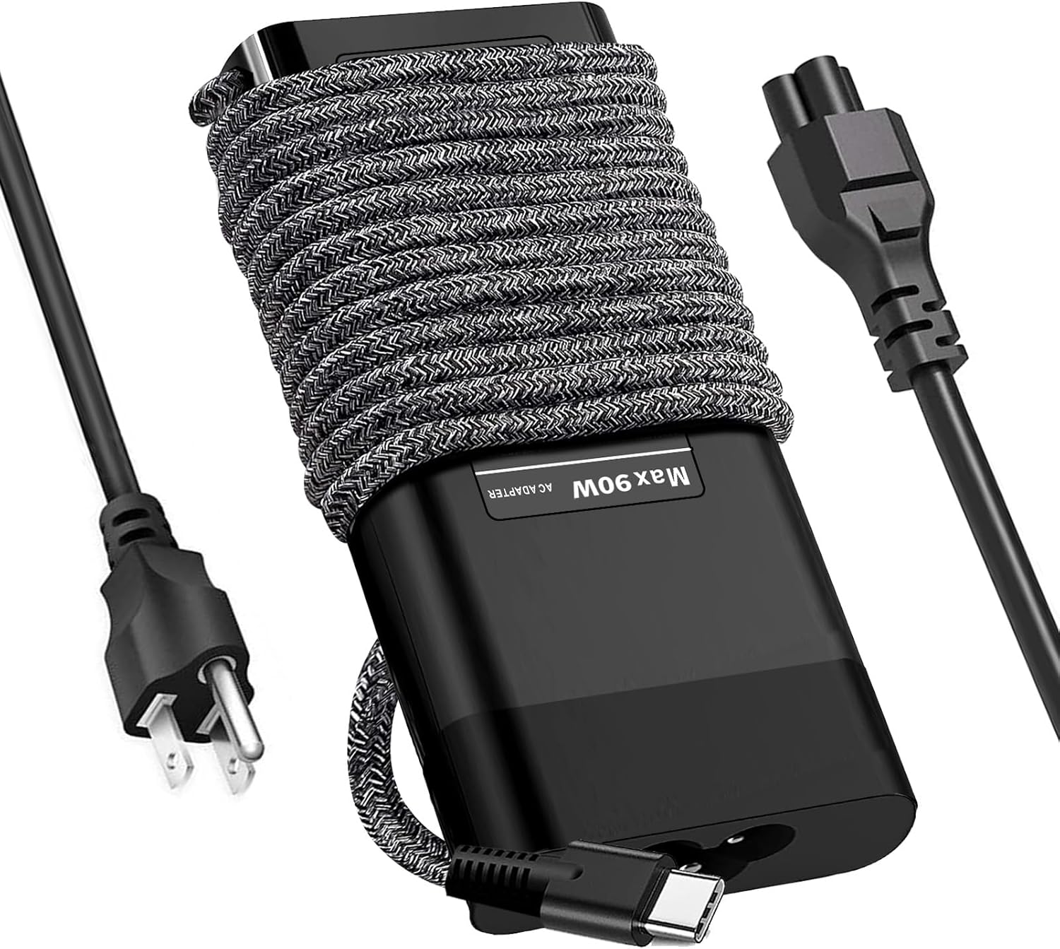 New Slim 90W 65W USB C HP Laptop Charger for HP Spectre X360,Envy,Elitebook,Chromebook,Elite x2,ProBook,Type C Power Cord AC Adapter USB C Laptop Charger