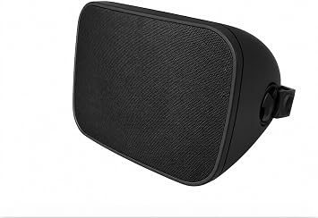 EC-650-BL Indoor/Outdoor Weather-Resistant Speakers - Black (Pair)