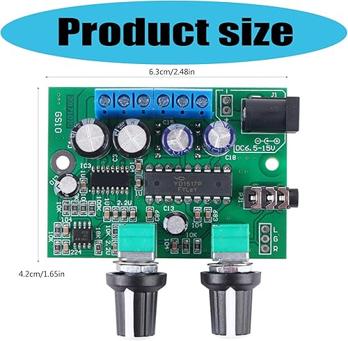 Miniatura 7 de 2.1 canales de subwoofer Amplificadores Junta HiFi Sistemas de sonido con entrada de alimentación de 12 V para cine en casa