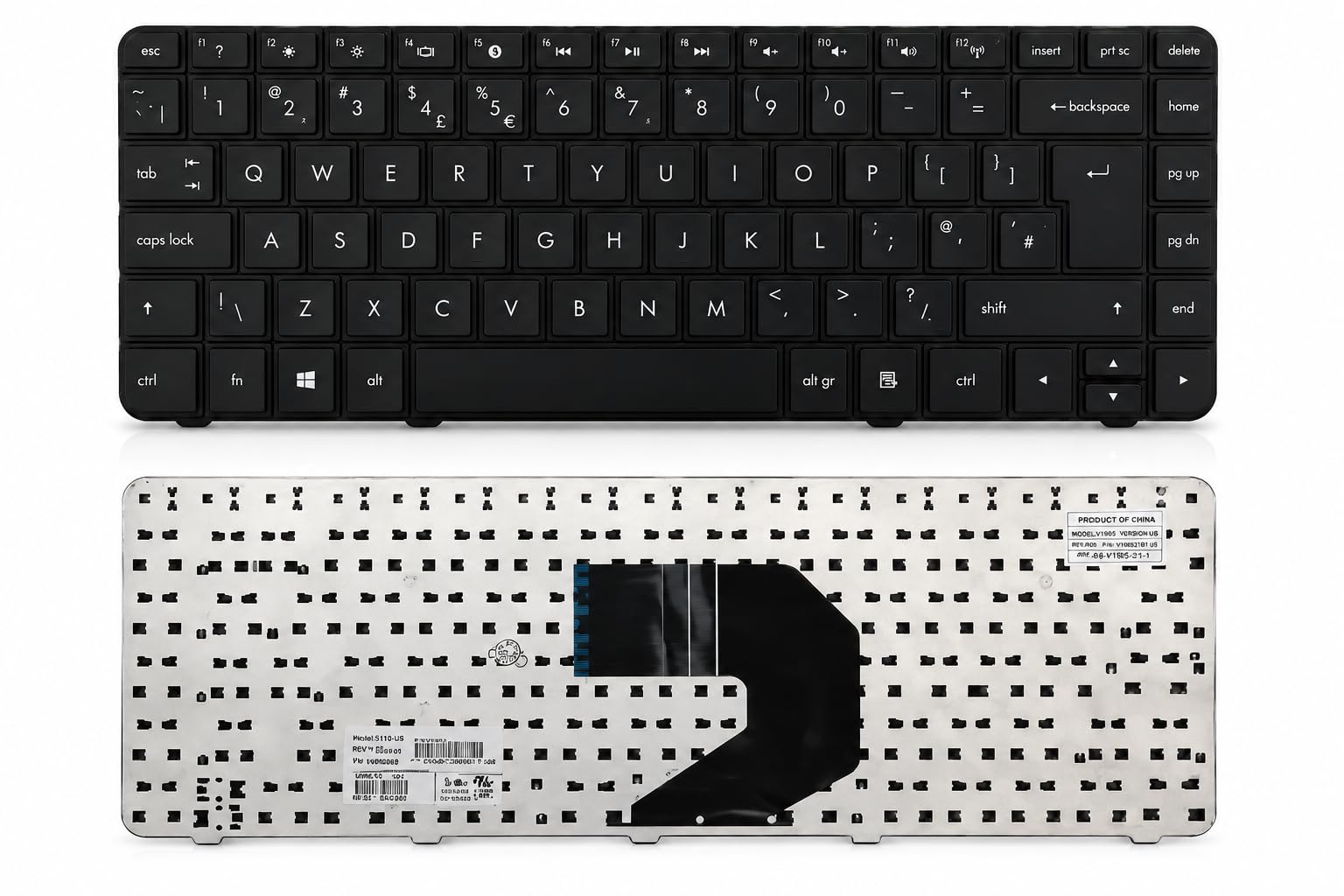 Swiztek Laptop Keyboard for Hp 431 435 430 630 630s Compaq CQ43 CQ57 G4 G6 HP 1000 Series-picture-25