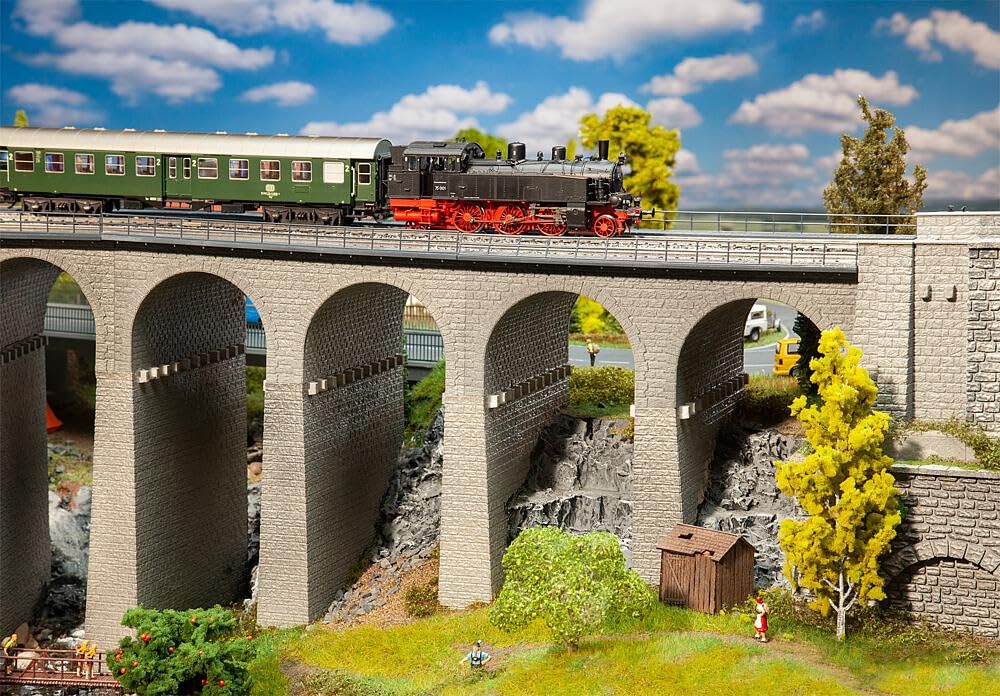 Amazon.com: Faller FA120465 Viaduct Kit, 2 Track Model Kit