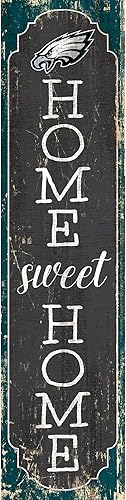 Philadelphia Eagles - Letrero de 24" Home Sweet Home Leaner
