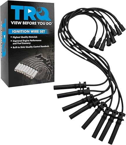 Miniatura 70 de TRQ Juego de cables de bujía de encendido del motor compatible con Hyundai Tucson Kia Sportage 2.7L Nrew