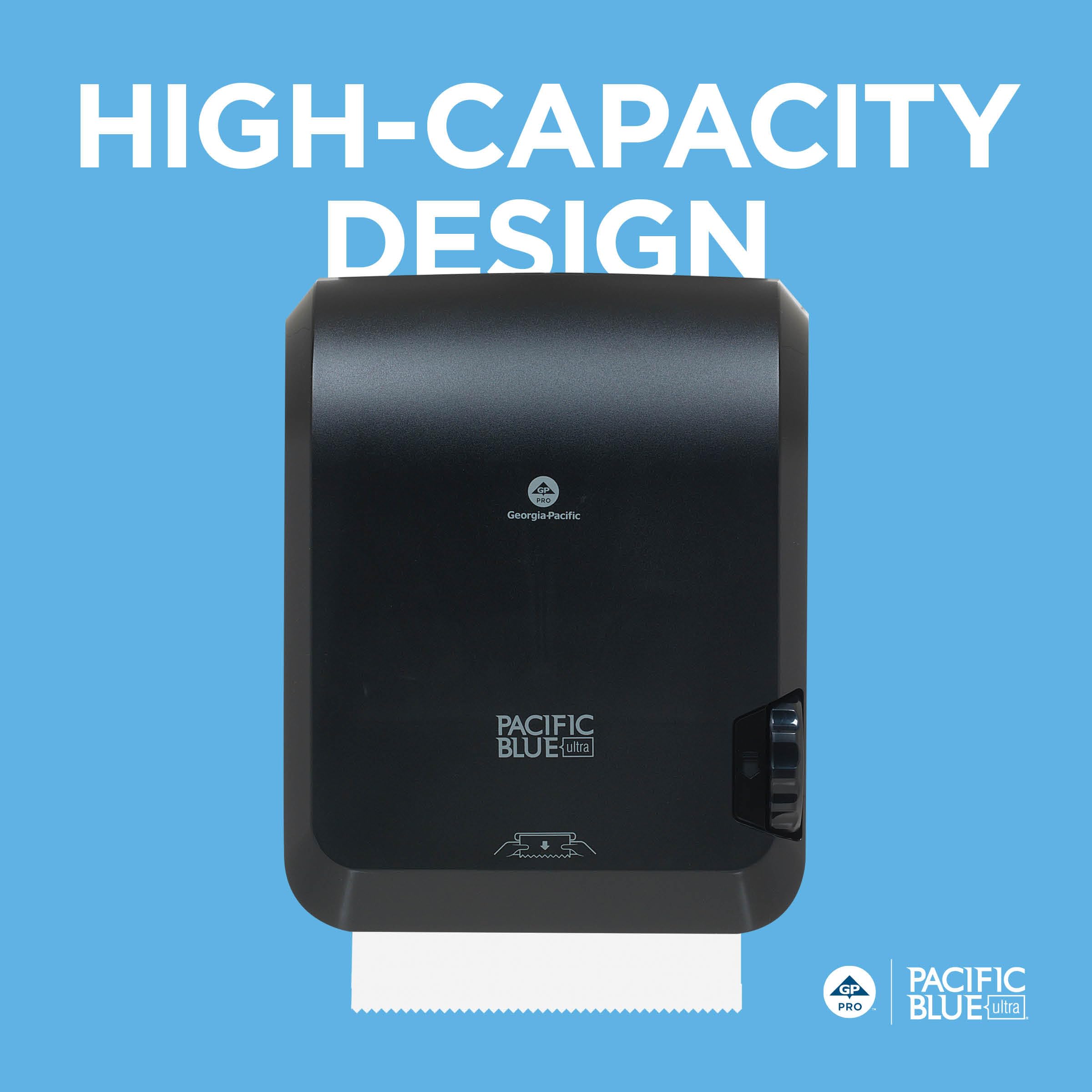 BANGKING 　ゆゆ Pacific Blue Ultra Mechanical Paper Towel Dispenser by GP PRO