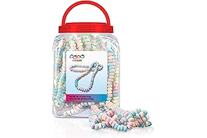 36 Candy Necklaces and Bracelets, Perfect for Pinata Fillers & Party Favors
