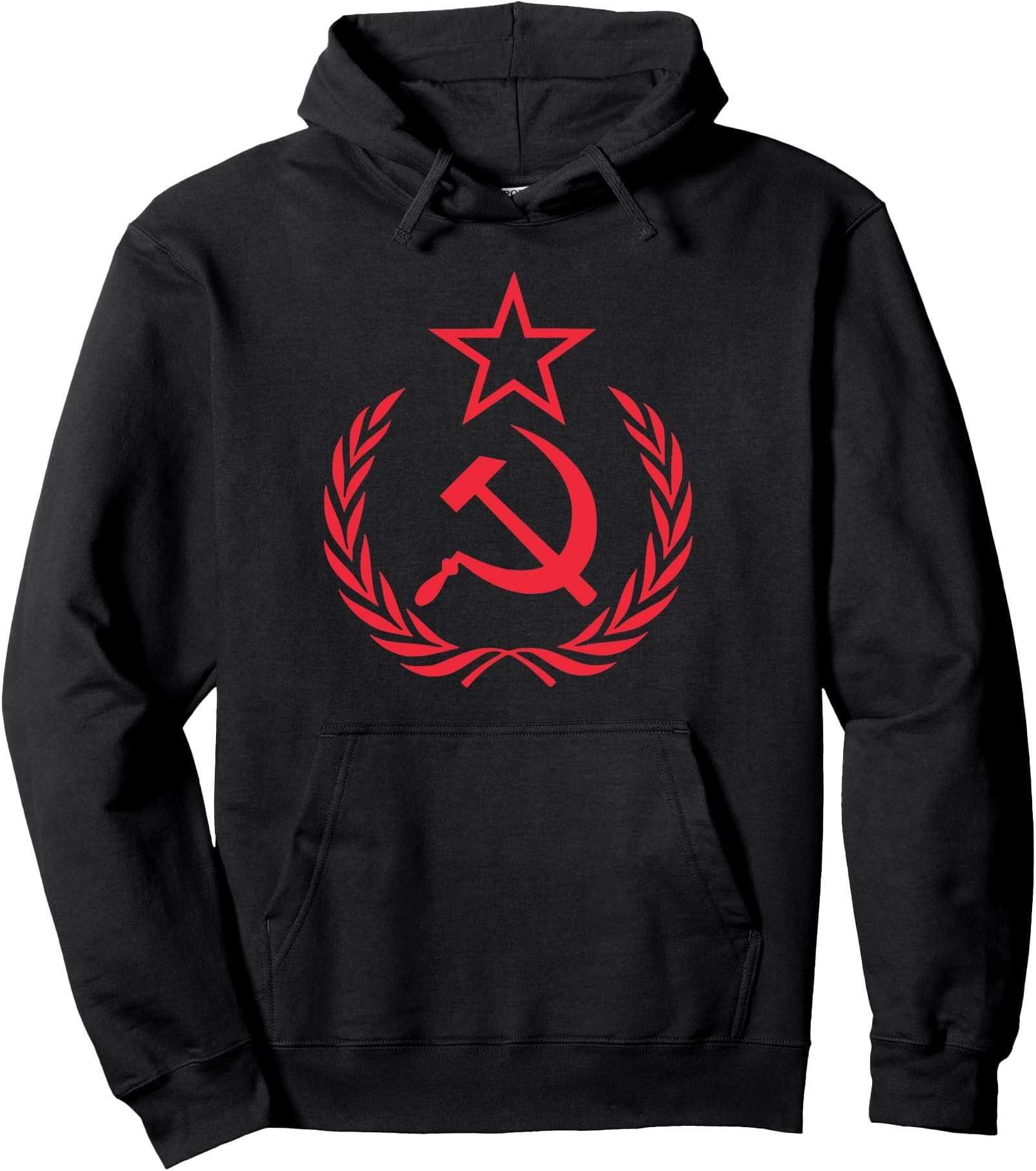 HAMMER AND SICKLE WREATH USSR SOVIET UNION Pullover Hoodie