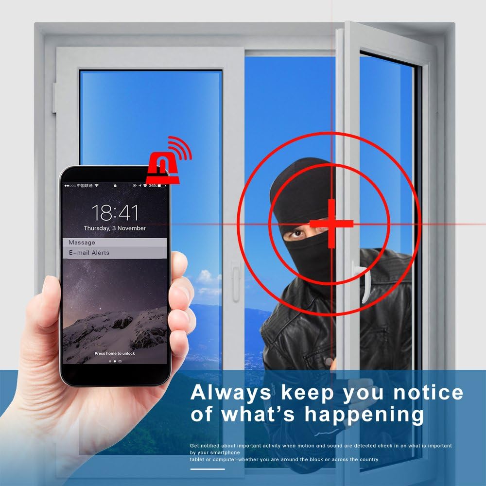 P2P remote access via smartphone for A-Zone security system