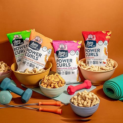 Miniatura 6 de Lesserevil, Power Curls - Sal rosa del Himalaya, 4 onzas (el embalaje puede variar)