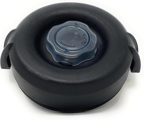 Tapa de 2 piezas para 64 Oz. Advance Container tapa de perfil bajo [60-356] compatible con Vitamix