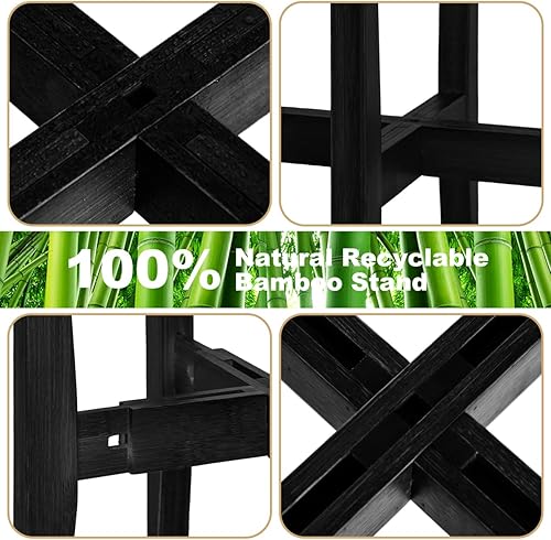 Miniatura 5 de OERGKE Soporte ajustable de metal para plantas de 8 a 12 pulgadas, estante resistente para múltiples plantas, soporte para macetas individuales para