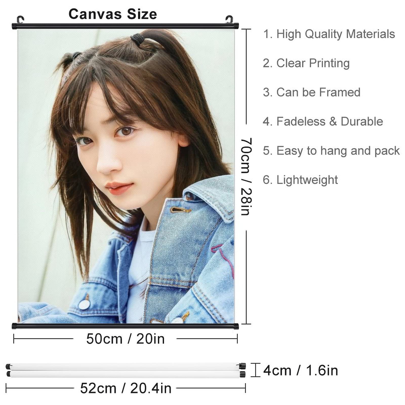 Amazon.co.jp: 永野芽郁 ポスター 掛け画 組立式 アートワーク