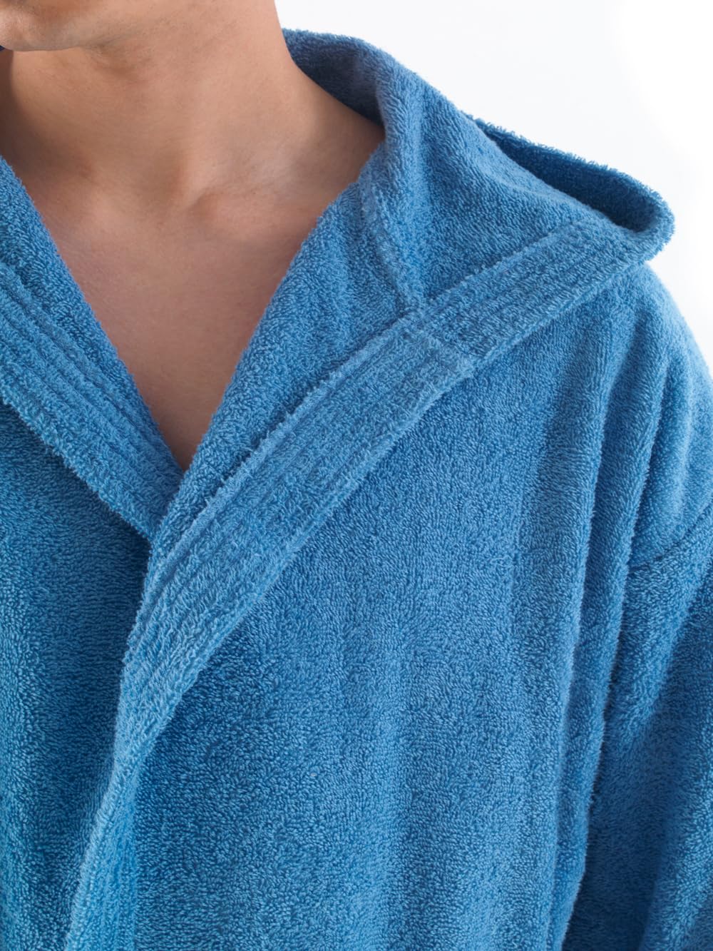 Top Towel - Élégant - Peignoir Sans Capuche pour Femme et Homme 100% Coton, 500 g/m² - Doux et Absorbant pour Douche, Spa et Piscine