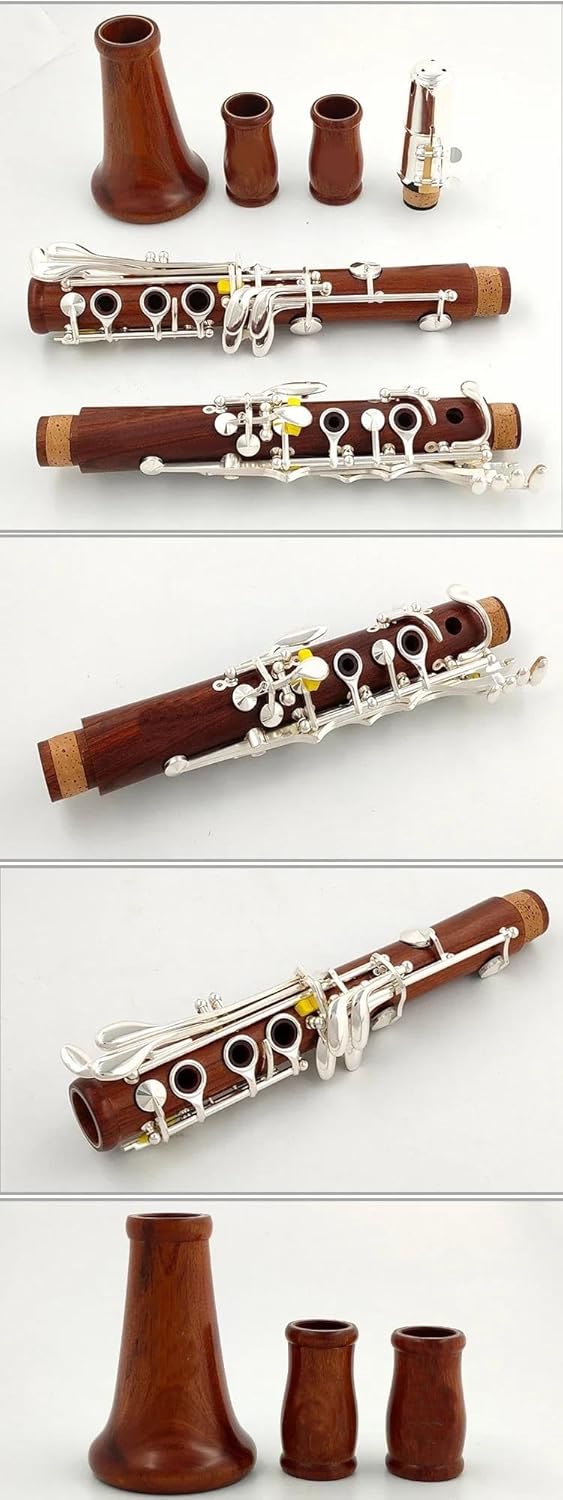 Clarinet Rosewood Professional Bb Silver Plated 17 Keys M13 Clarinet